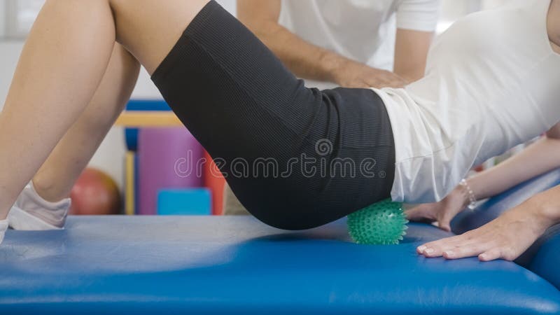 Leg Stretching Exercises in the Supine Position Stock Image - Image of  preventive, physio: 230860681