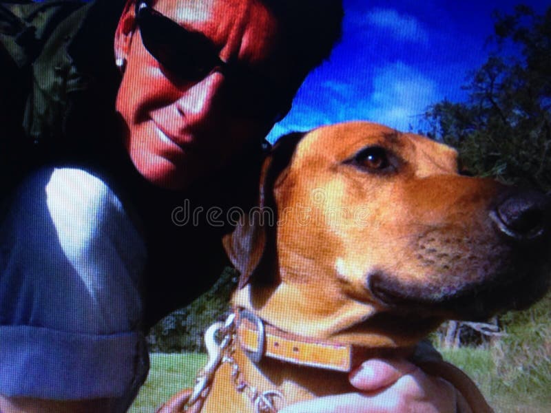 Selfie de mí y de mi perro fotografía de archivo libre de regalías