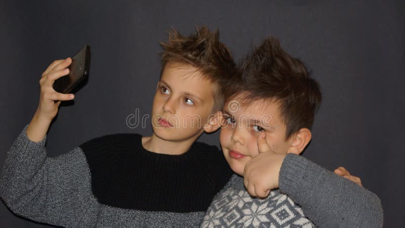 Selfie Two Boys with Modern Hairstyles Stock Photo - Image of hairstyles, time: 175491592 Selfie Two Boys with Modern Hairstyles Stock Photo - Image of hairstyles, time: 175491592