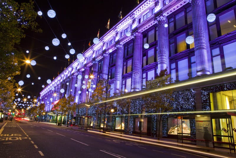 Selfridges in London stock image Selfridges in London stock image