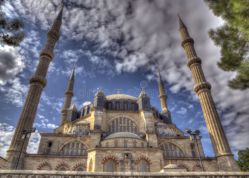 The Selimiye Mosque in HDR