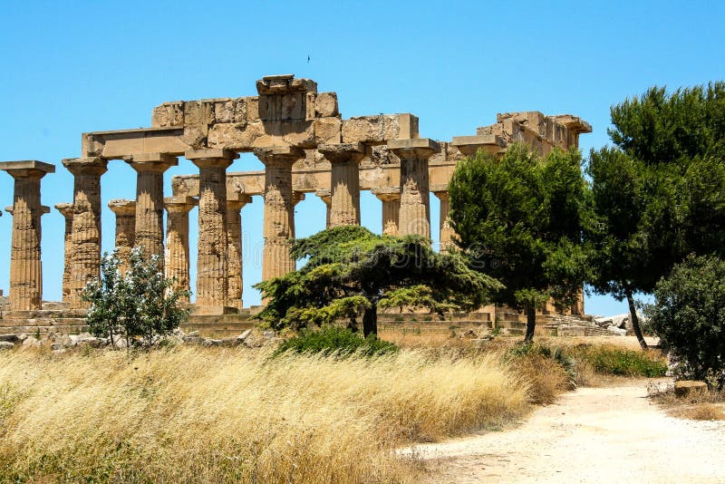 Selinunte in Sicily, Italy and it's splendid Greek Temples. Selinunte in Sicily, Italy and it's splendid Greek Temples