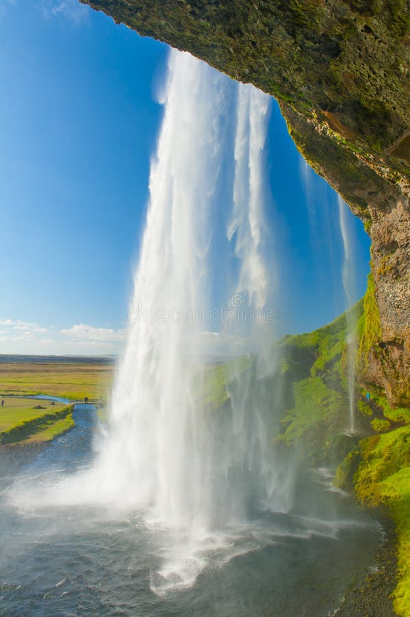 Seljalandsfoss Stock Image Image Of Majestic Falling 41466095