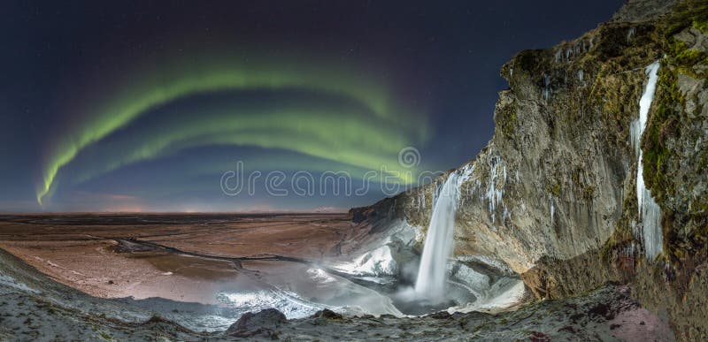 Seljalandsfoss waterfall, Iceland