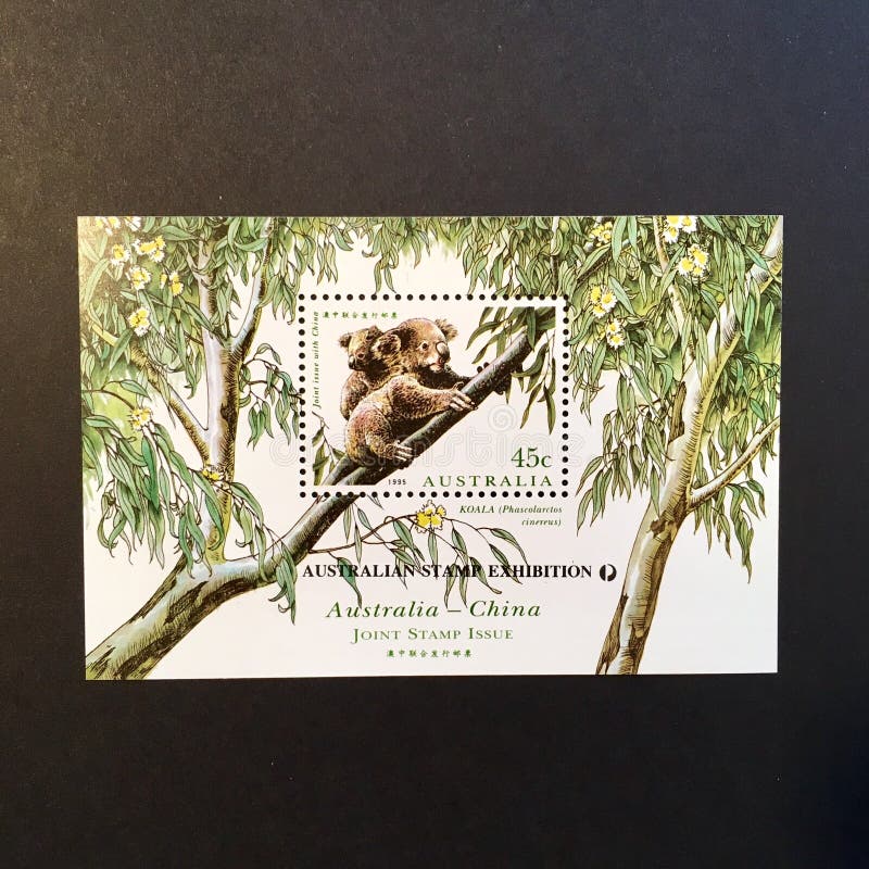 Sello de Australia de la koala imagen de archivo Sello de Australia de la koala imagen de archivo