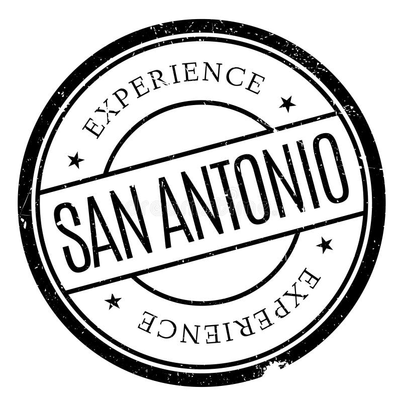 Sello de San Antonio stock de ilustración. Ilustración de countdown