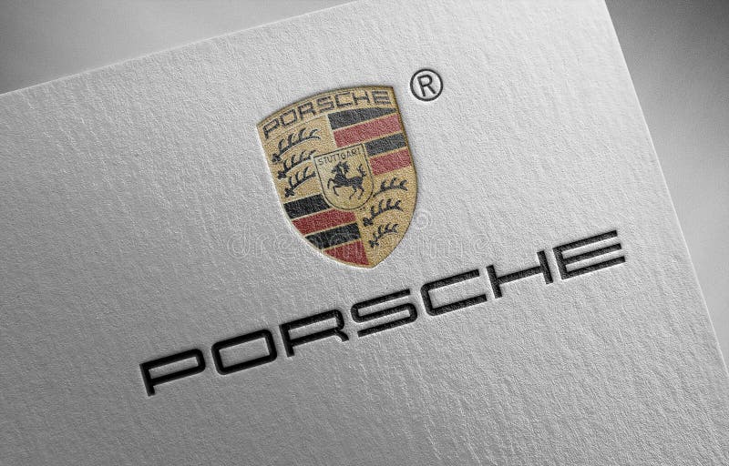 Logotipo Del Icono De Porsche Fotografía editorial - Ilustración de  fabricante, tenencia: 142175232