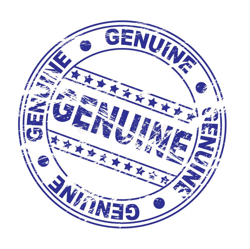 selo da tinta: genuíno (vetor) ilustração stock selo da tinta: genuíno (vetor) ilustração stock