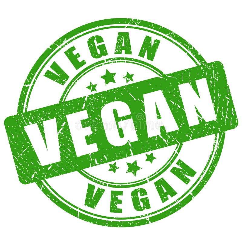 Selo do vegetariano ilustração royalty free Selo do vegetariano ilustração royalty free