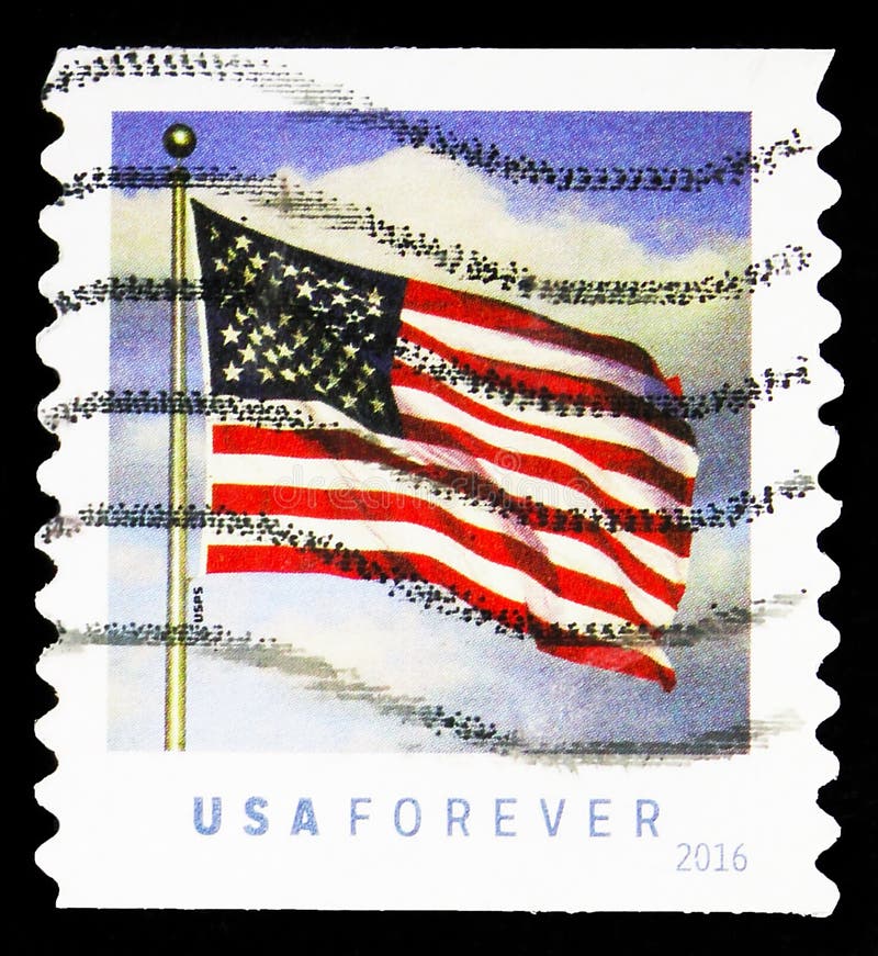 Postal stamp american flag hi-res stock photography and images - Alamy