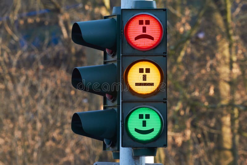 Semafor stock photo