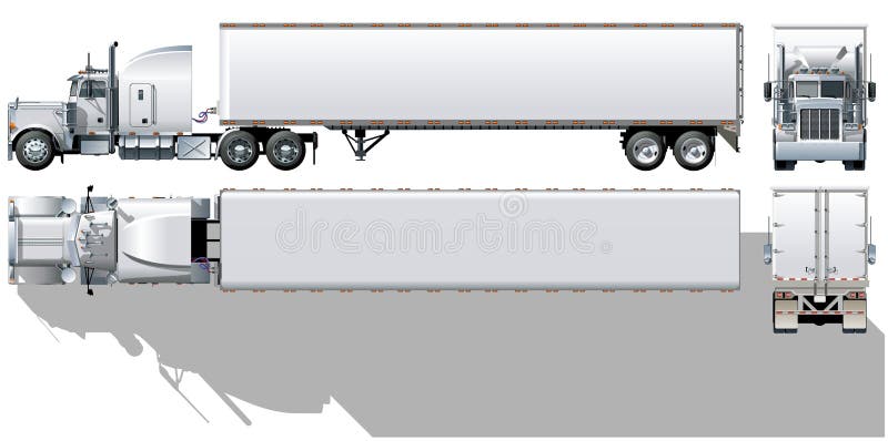 Vector delivery/cargo truck for branding. Available ai-10 vector format separated by groups for easy edit. Vector delivery/cargo truck for branding. Available ai-10 vector format separated by groups for easy edit