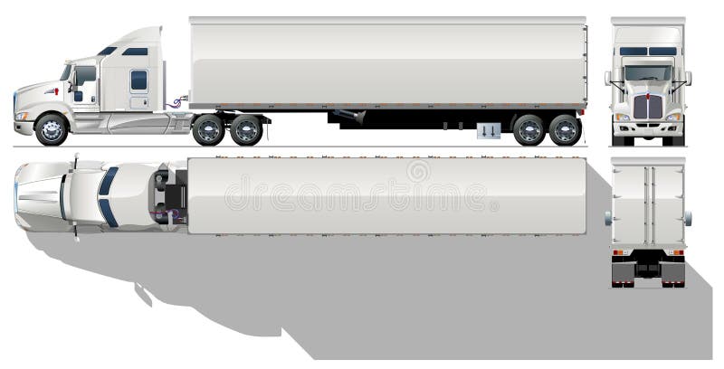 Vector illustration delivery/cargo truck [ for branding ]. Available AI-10 separated by groups (with transparecy option oh shadows) for easy editing. Vector illustration delivery/cargo truck [ for branding ]. Available AI-10 separated by groups (with transparecy option oh shadows) for easy editing.