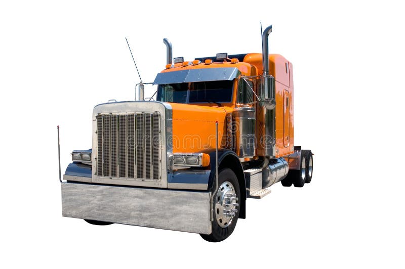 Semi camion immagine stock