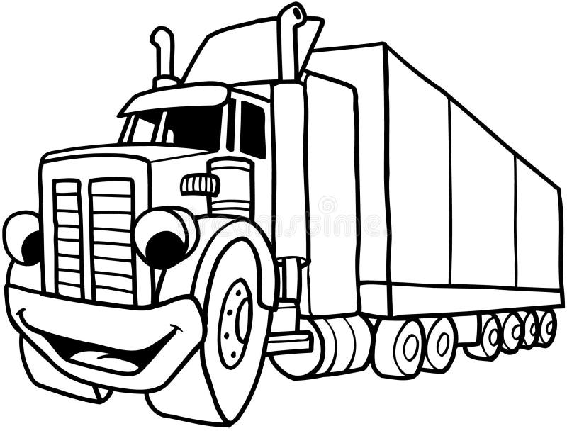 truck cartoon clipart