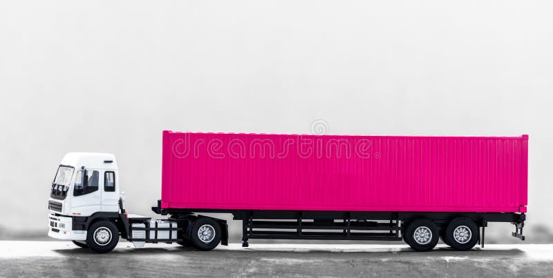 Pink Semi Truck Stock Photos - Free & Royalty-Free Stock Photos from  Dreamstime