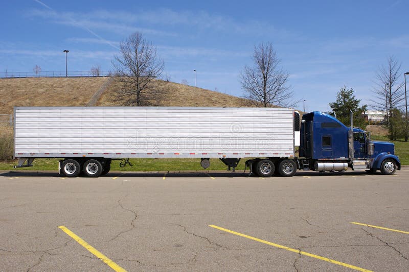 Semi Truck royalty free stock image