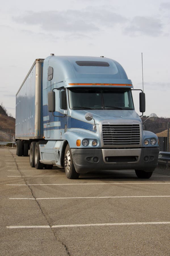 Semi Truck stock image