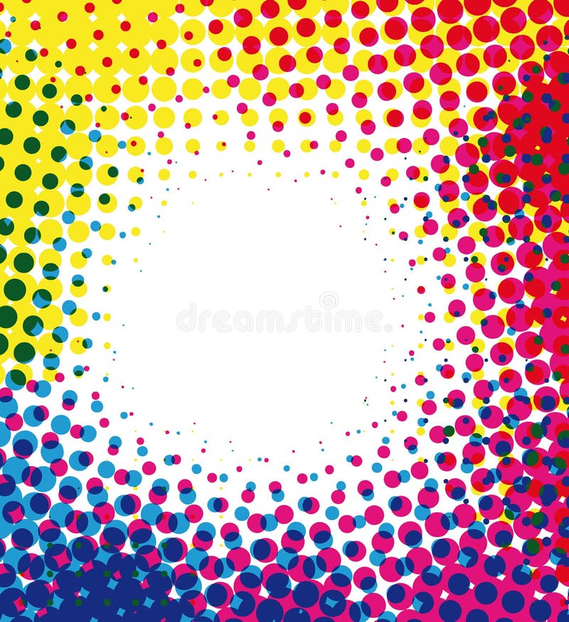 Colorful halftone backgroound vector illustration. Colorful halftone backgroound vector illustration
