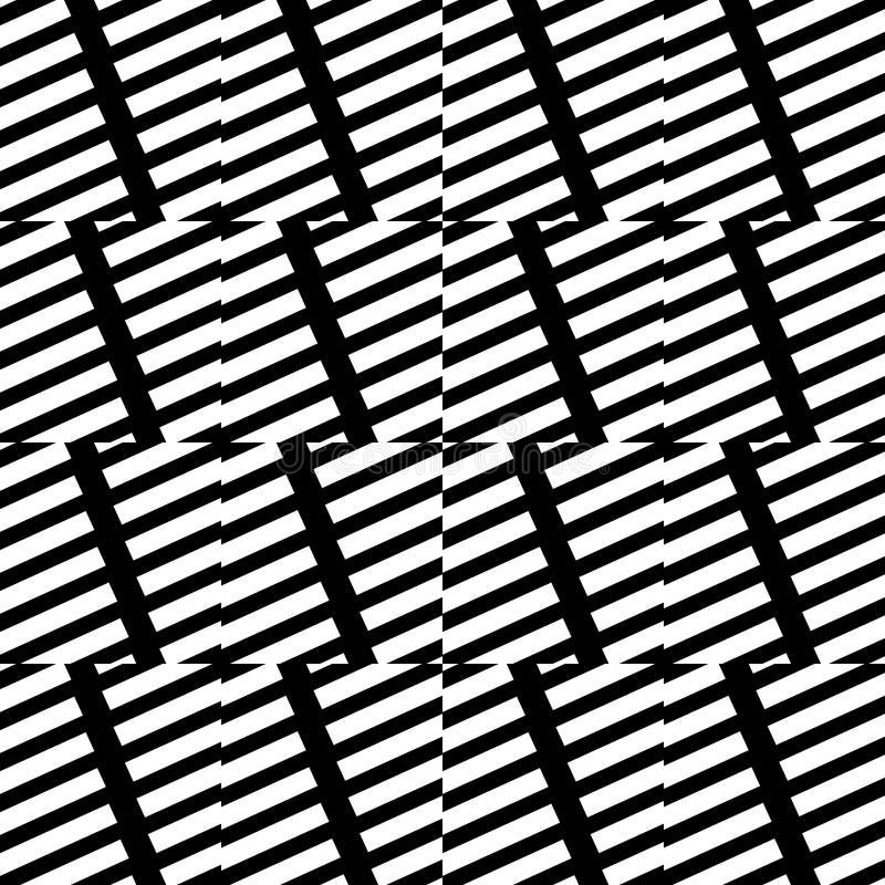 Abstract Black White Repeated Design Pattern with White Background ...