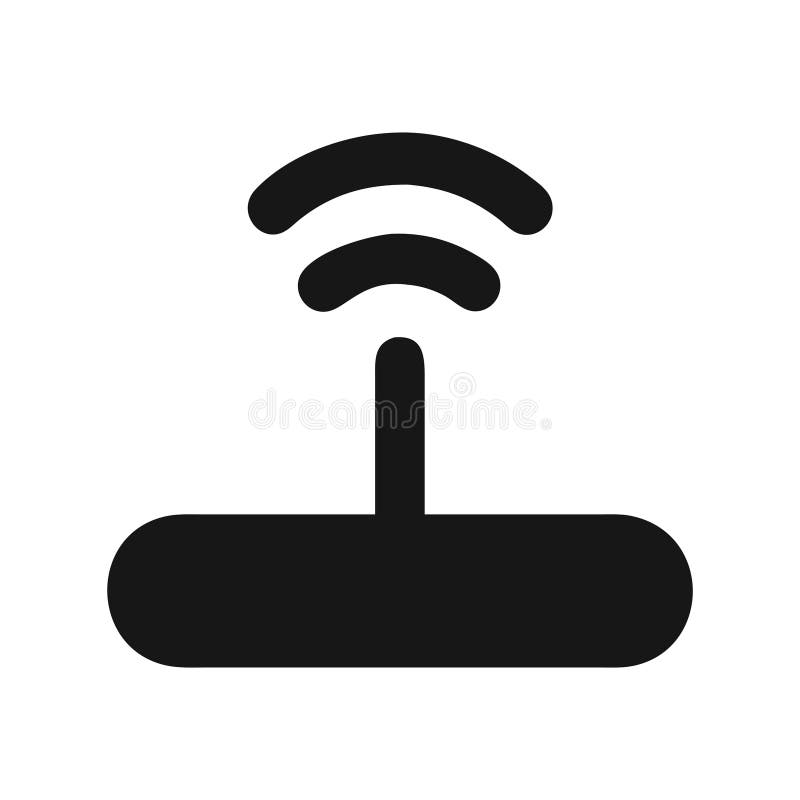 Semnal wifi interfață utilizator pictogramă vector illustration