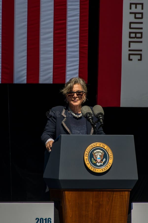 Senator Barbara Boxer at 20th Annual Lake Tahoe Summit 1