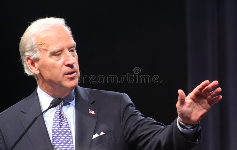 Democratic Vice-Presidental Candidate, Joe Biden, at a Town Hall Meeting. August 2008 at Virginia Beach. Democratic Vice-Presidental Candidate, Joe Biden, at a Town Hall Meeting. August 2008 at Virginia Beach.