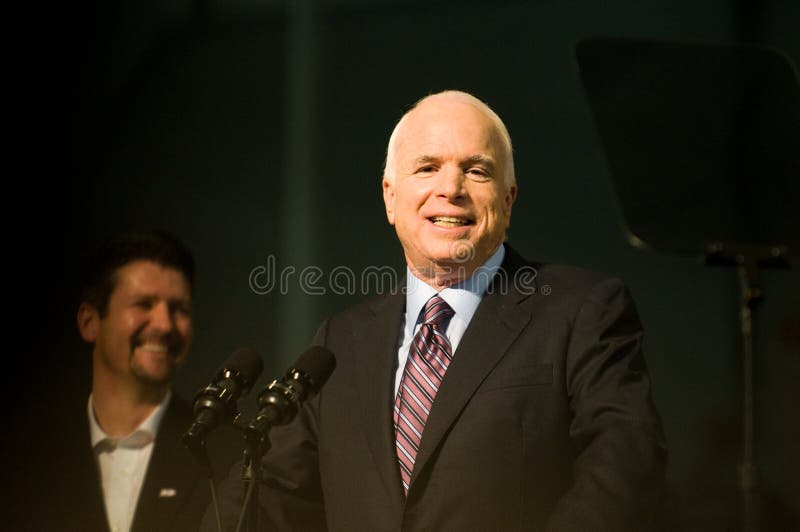 Senator John McCain Horizontal Smiling 2