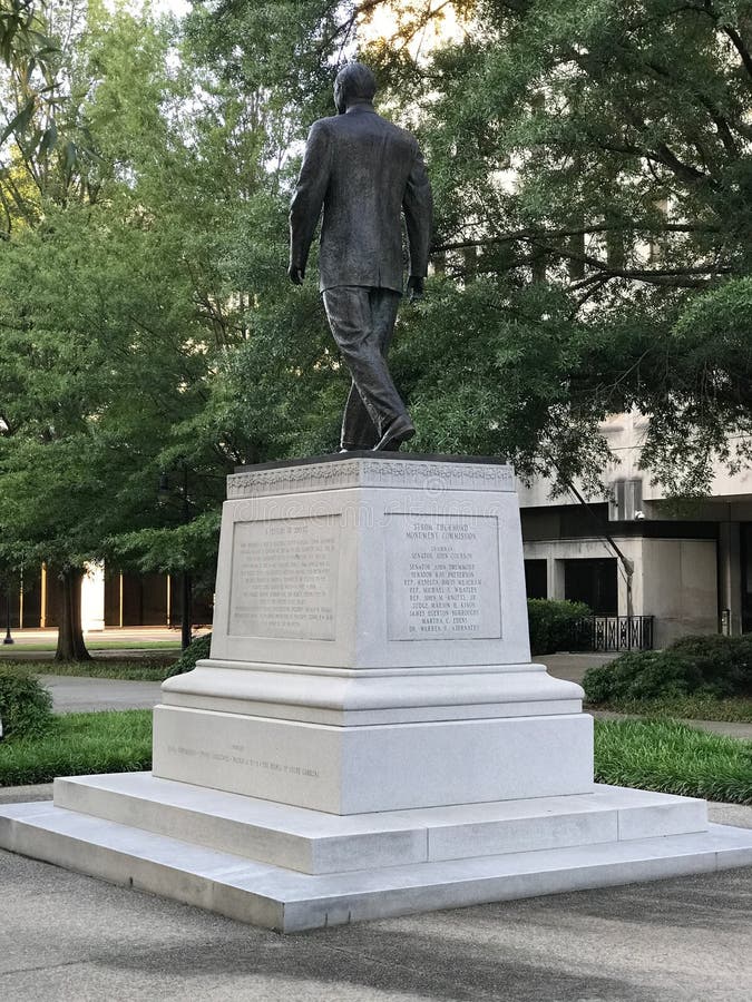 The Senator Strom Thurman Statue in Front of the South Carolina State