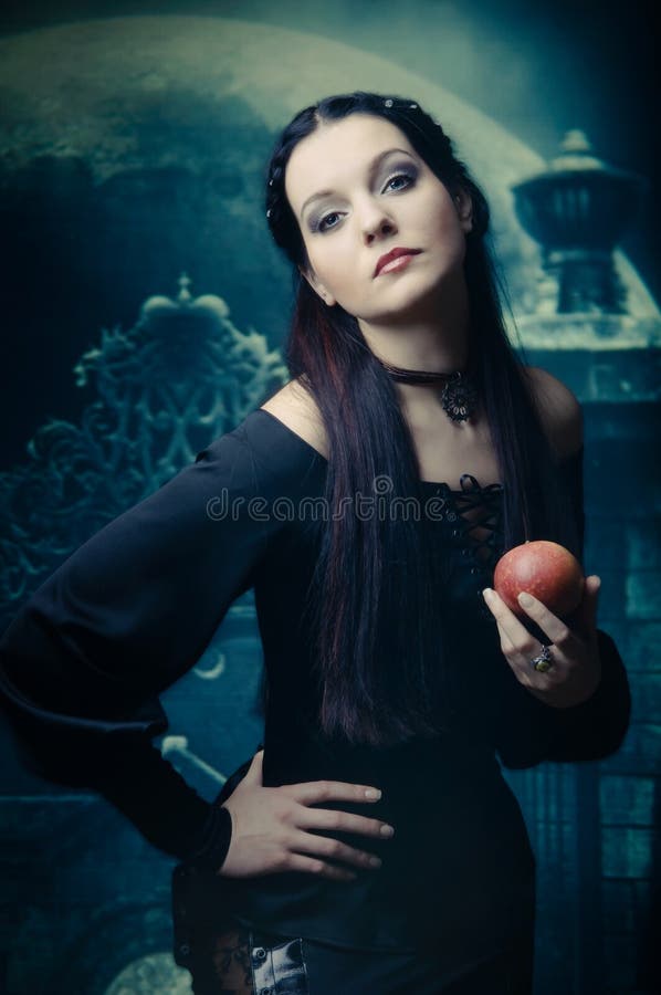 Senhora gótica fotos de stock royalty free