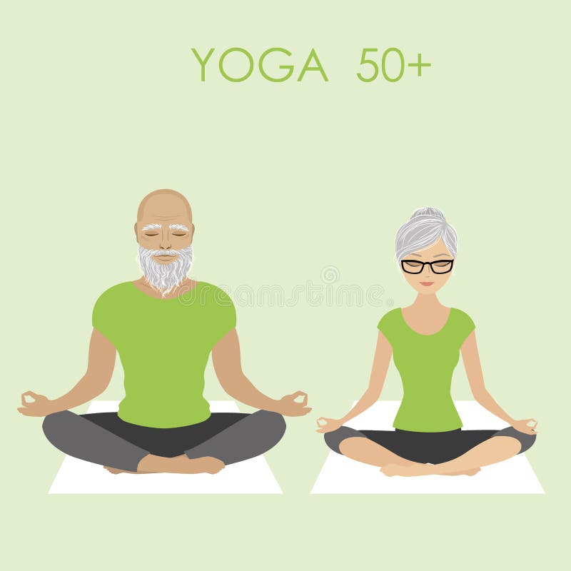Senior Yoga Stock Illustrations – 2,166 Senior Yoga Stock Illustrations,  Vectors & Clipart - Dreamstime
