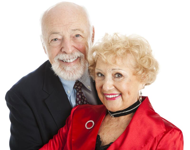 Senior Couple Closeup Portrait royalty free stock images Senior Couple Closeup Portrait royalty free stock images