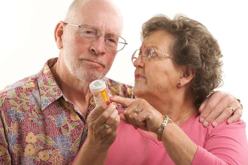 Senior Couple & Prescriptions