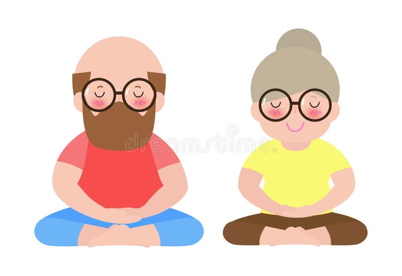 Elderly Exercise Stock Illustrations – 6,929 Elderly Exercise Stock ...