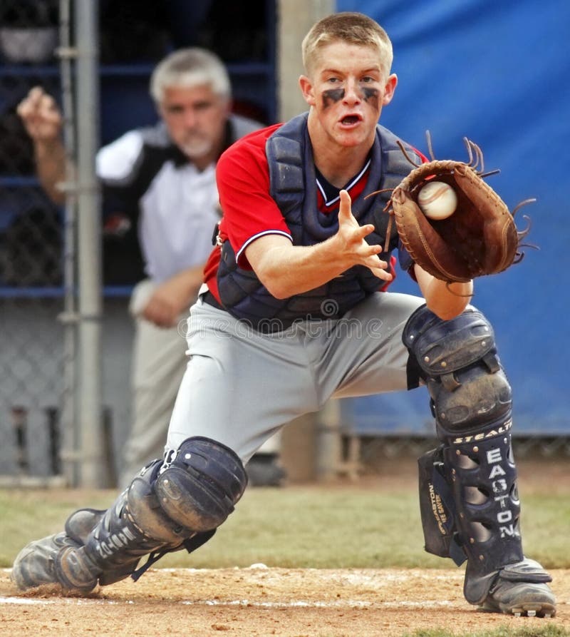 Senior league baseball world series catcher plate