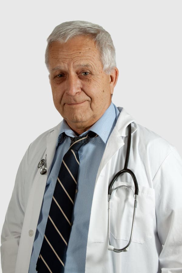 Senior male doctor