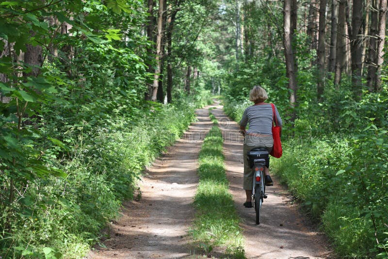 bicycle for elderly woman