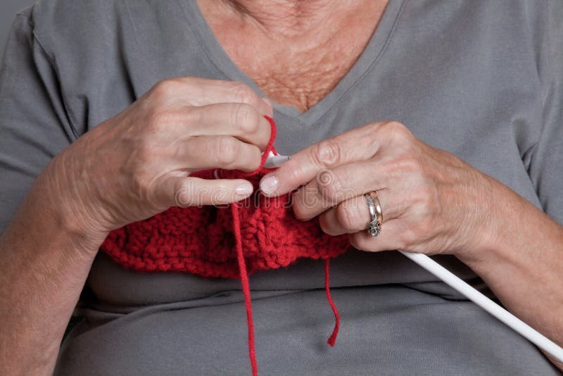 Old Knitting Hands stock photo. Image of elderly, craft 327618