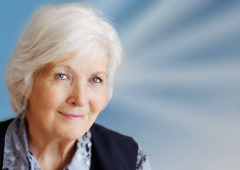 Senior woman portrait