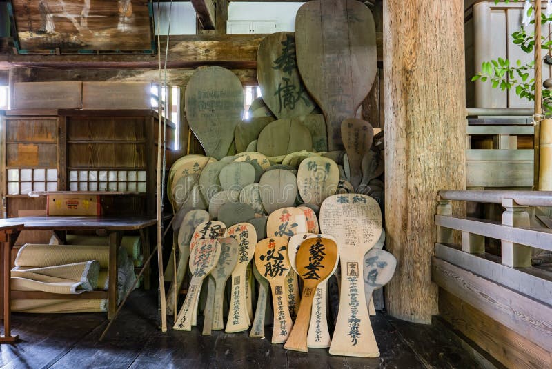 Senjokaku (santuario di Toyokuni) sull'isola di Miyajima fotografia stock libera da diritti Senjokaku (santuario di Toyokuni) sull'isola di Miyajima fotografia stock libera da diritti