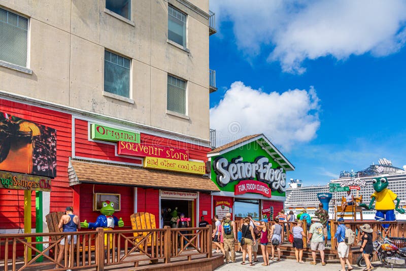 Senor Frogs Bar and Restaurant in Nassau, Bahamas