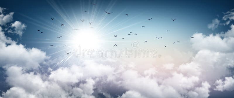 Sensação tormentoso do céu fotos de stock royalty free Sensação tormentoso do céu fotos de stock royalty free