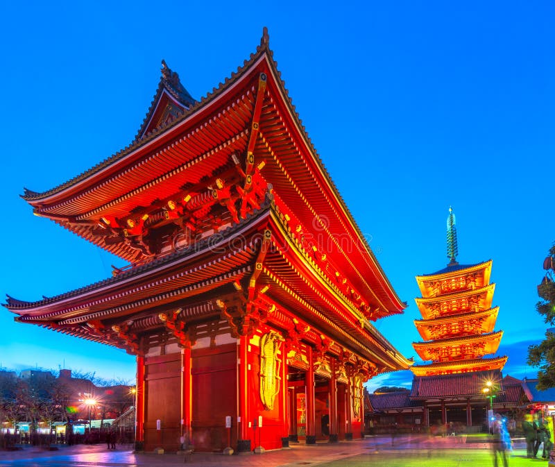 Sensoji-ji, Temple, Tokyo, Japan Stock Image - Image of religion ...