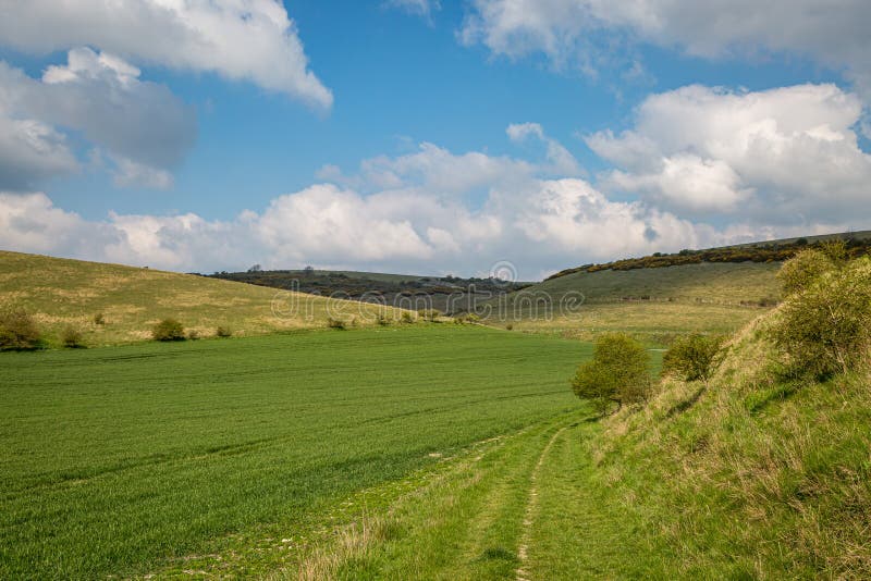 Senssex Farmland na primavera foto de stock royalty free Senssex Farmland na primavera foto de stock royalty free