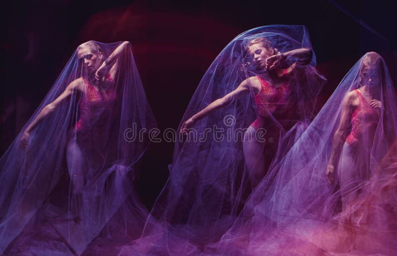 Sensual And Emotional Dance Of Beautiful Ballerina Stock Image Image Of Enslaver Face 54722397