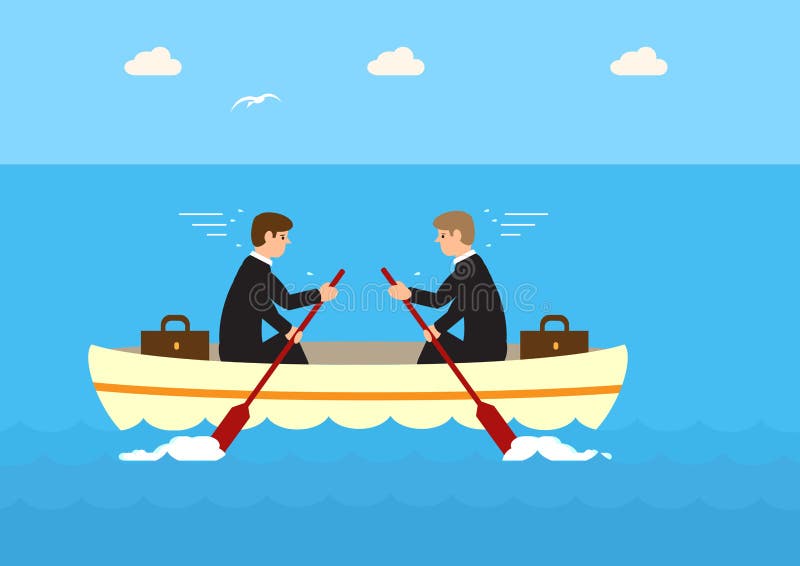 Direções Diferentes ilustração do vetor