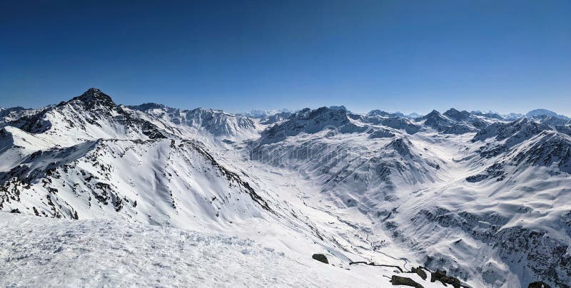 Sentisch Horn in the Fluela Valley. Ski Touring on the Sentisch Horn ...