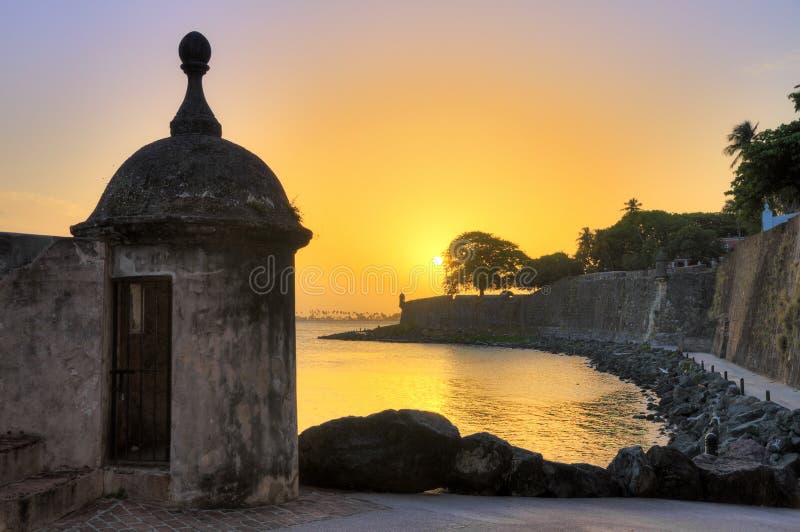 Sentry sunset San Juan