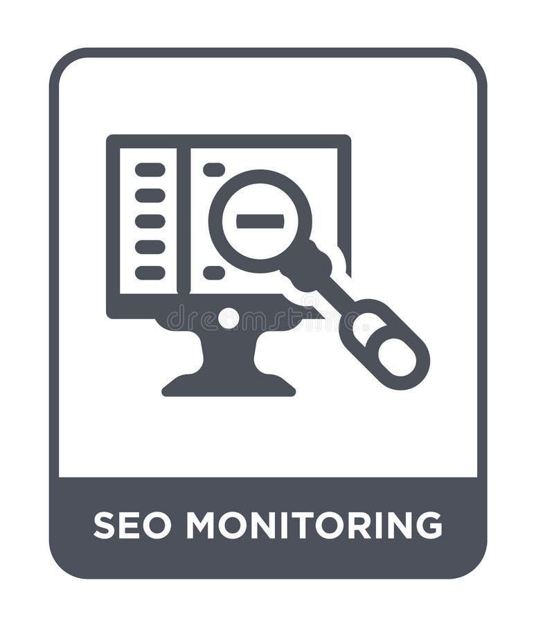 seo monitorowanie ikona w modnym projekta stylu seo monitorowanie ikona odizolowywająca na białym tle seo monitorowanie wektorowa ilustracja wektor seo monitorowanie ikona w modnym projekta stylu seo monitorowanie ikona odizolowywająca na białym tle seo monitorowanie wektorowa ilustracja wektor