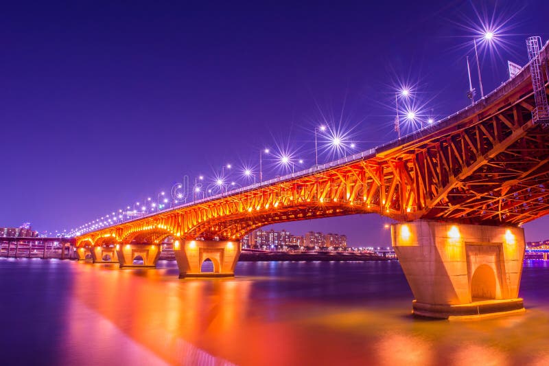  Seongsu Bridge  In Korea Stock Photo Image 64560217